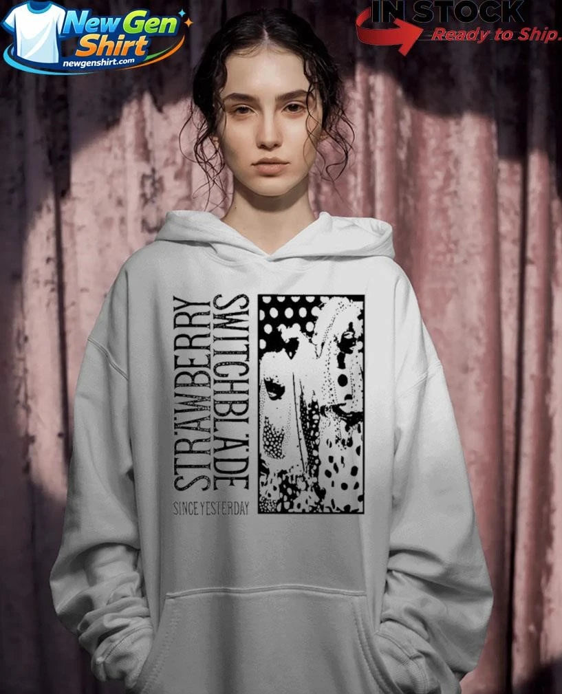 Strawberry Switchblade White Shirt