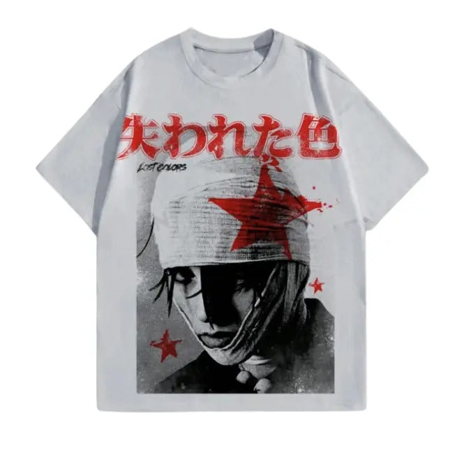 Street Life Men's Portrait Printed Short Sleeve T-Shirt, Suitable For Spring And Summer, Daily Wear Tshirt, Sweatshirt,...