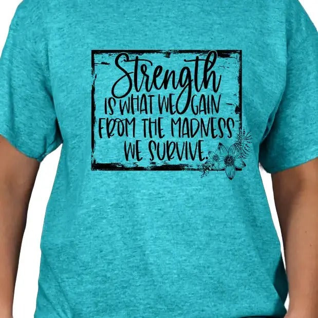 Strength is what we Gain T-shirt Hoodie, Sweatshirt | HypeDripTees.com