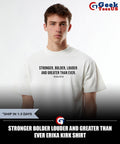 Stronger bolder louder and greater than ever Erika Kirk shirt