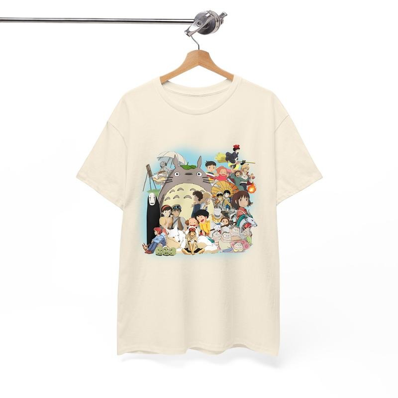 Studio Ghibli All Characters T-shirt, Sweatshirt, Hoodie | HypeDripTees.com