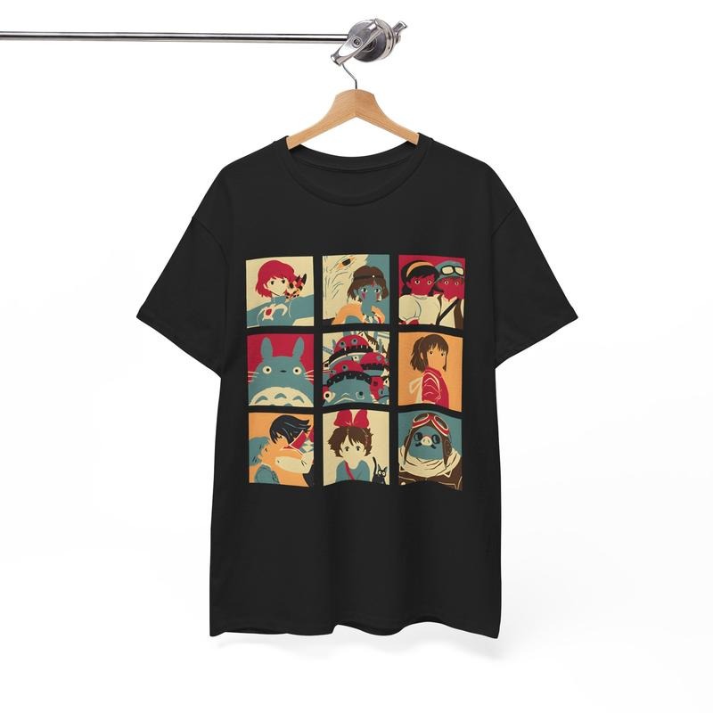 Studio Ghibli Characters Tshirt Hoodie, Sweatshirt | HypeDripTees.com
