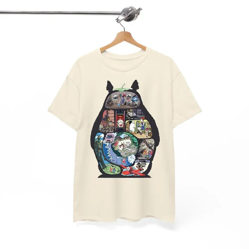 Studio Ghibli Movies Tshirt, Anime Tshirt, All Characters, Miyazaki Hayao Hoodie, Sweatshirt | HypeDripTees.com
