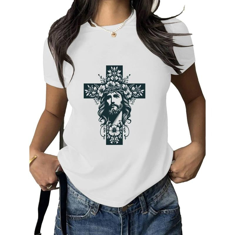 Stylish Women's White T