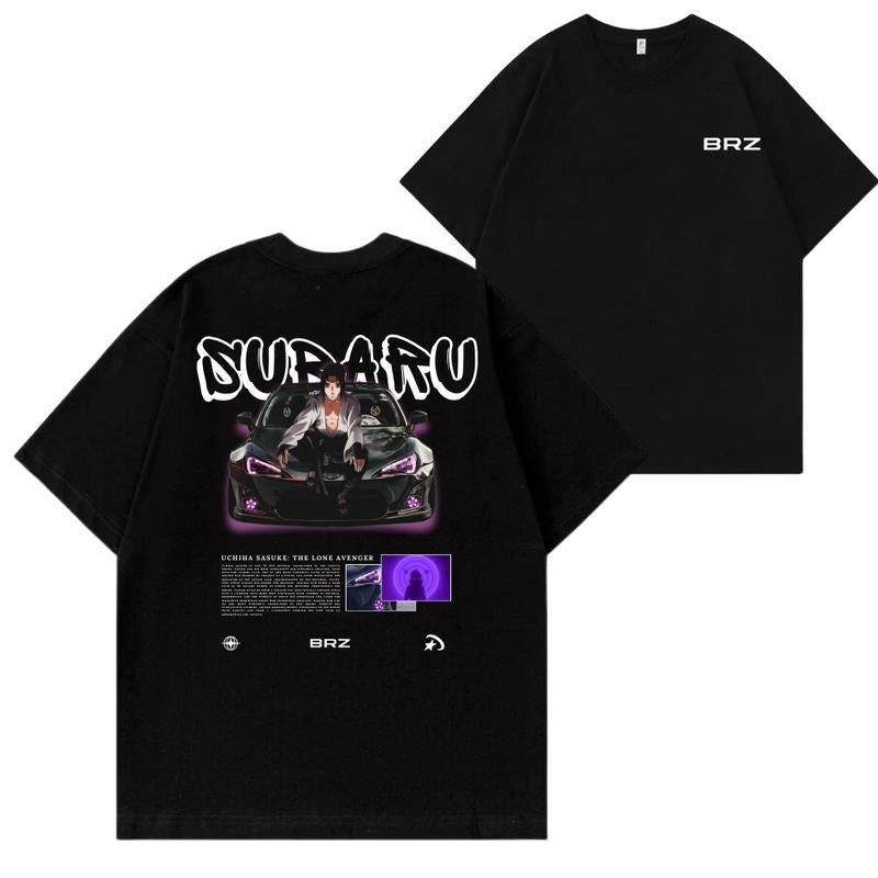 Subaruu BRZz x Sasuke x Street Style T-shirt, Car Enthusiast Shirt, Car Clothing, Classic Car Shirt Hoodie, Sweatshirt