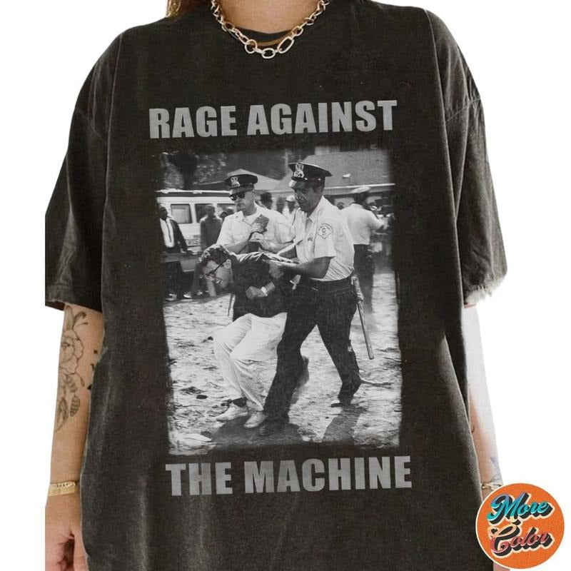Subtle Resist Rage Against The Machine Shirts, Cotton Unisex T-Shirt, Crew Neck, Size S- 3XL, Menswear Top, Womenswear...