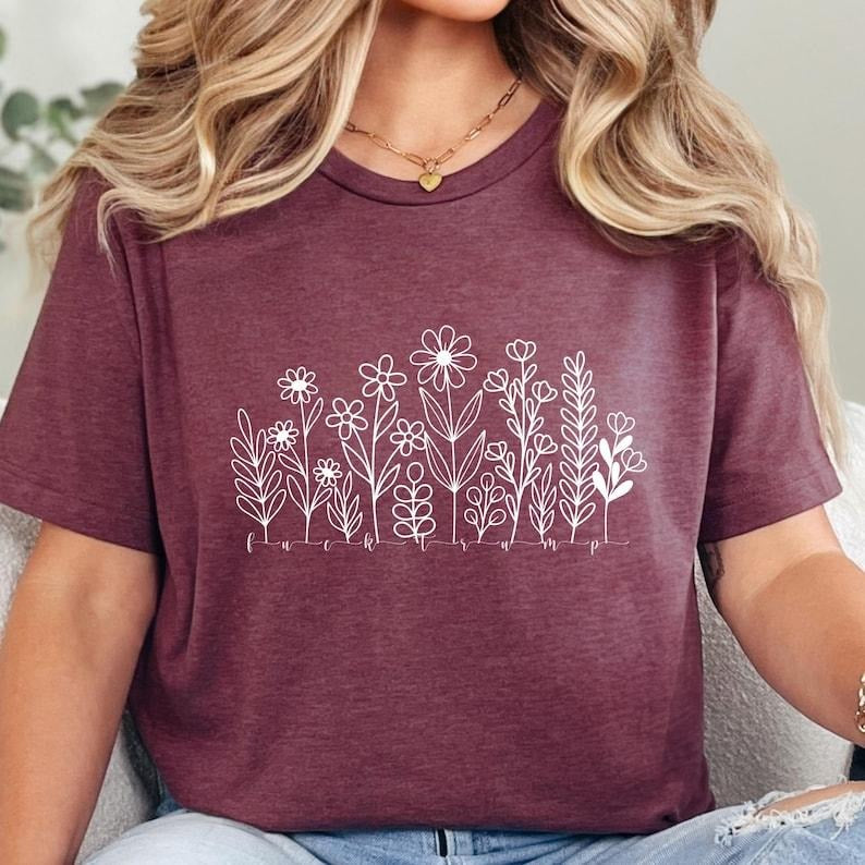 Subtle Trump Flower Shirt, Political Shirt, FDT Shirt, Social Justice, Funny FDT Hoodie, Sweatshirt | HypeDripTees.com