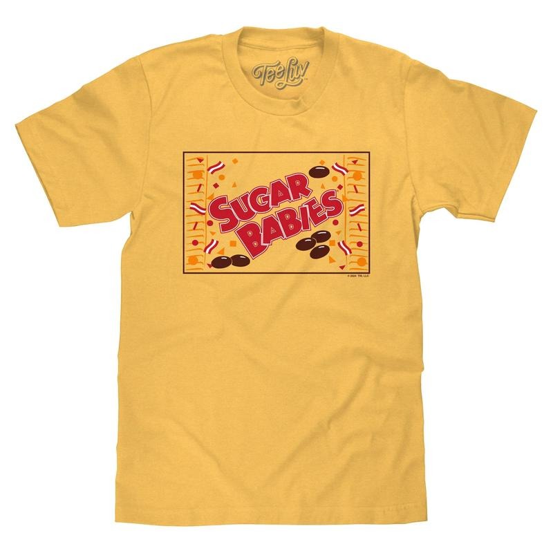 Sugar Babies Caramel Candy T-Shirt - Banana Yellow Hoodie, Sweatshirt | HypeDripTees.com