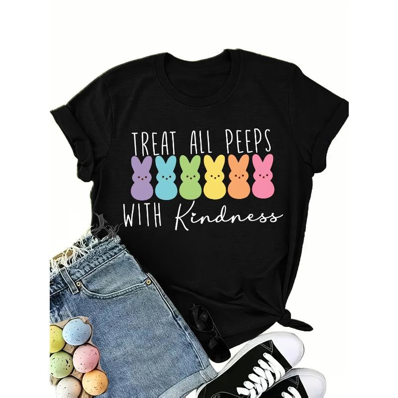 Women's Easter Bunny Graphic Tee