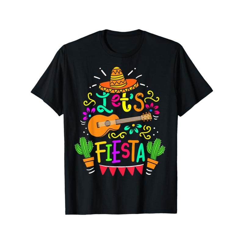 Summer Tshits Cinco De Mayo Mexican Guitar Cactus for Men Women Boys Girls T-Shirt Hoodie, Sweatshirt | HypeDripTees.com