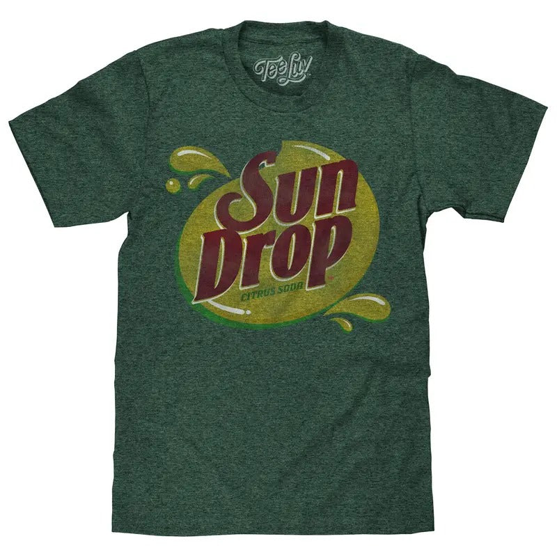Sun Drop Soda Logo T-Shirt - Green Hoodie, Sweatshirt | HypeDripTees.com