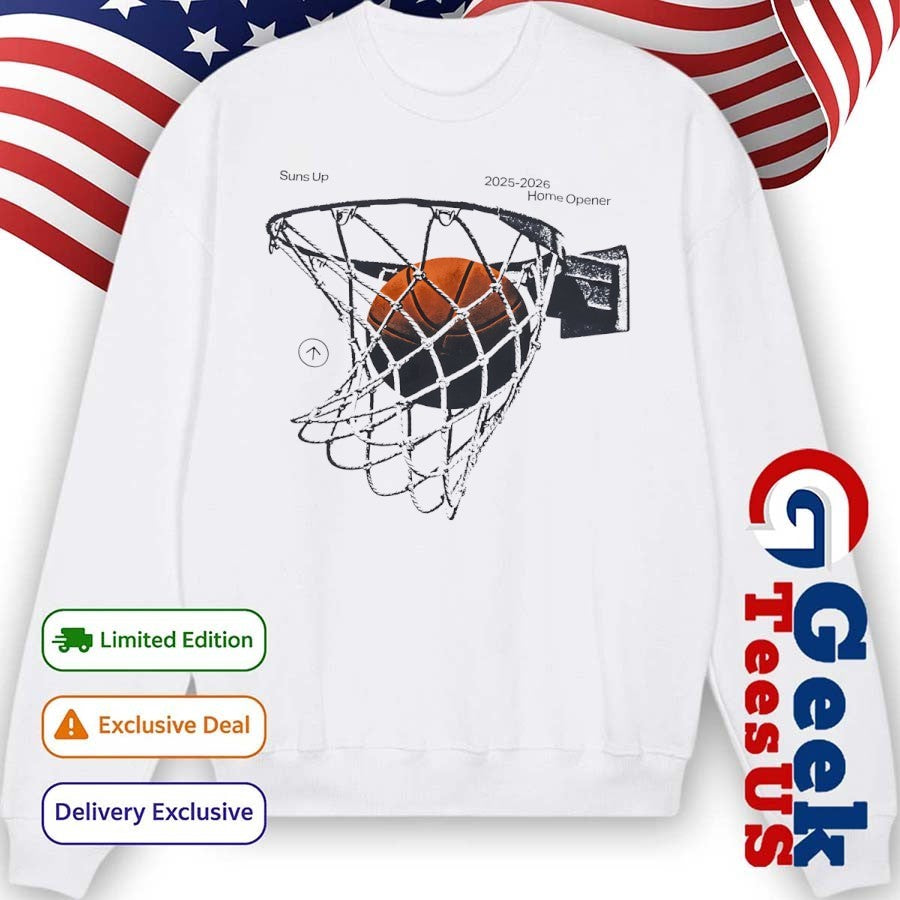 Suns Up 2025-2026 Home Opener Season Phoenix Suns NBA shirt