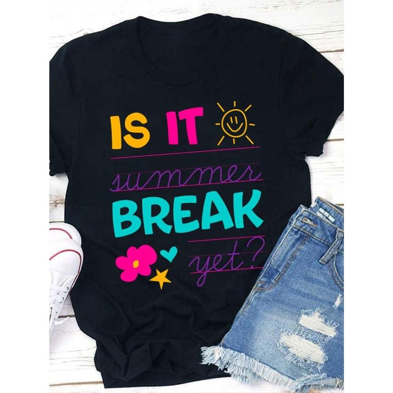 Sunshine Break T Shirt, Loose, Women'S Casual Round Neck T-Shirt Hoodie, Sweatshirt | HypeDripTees.com