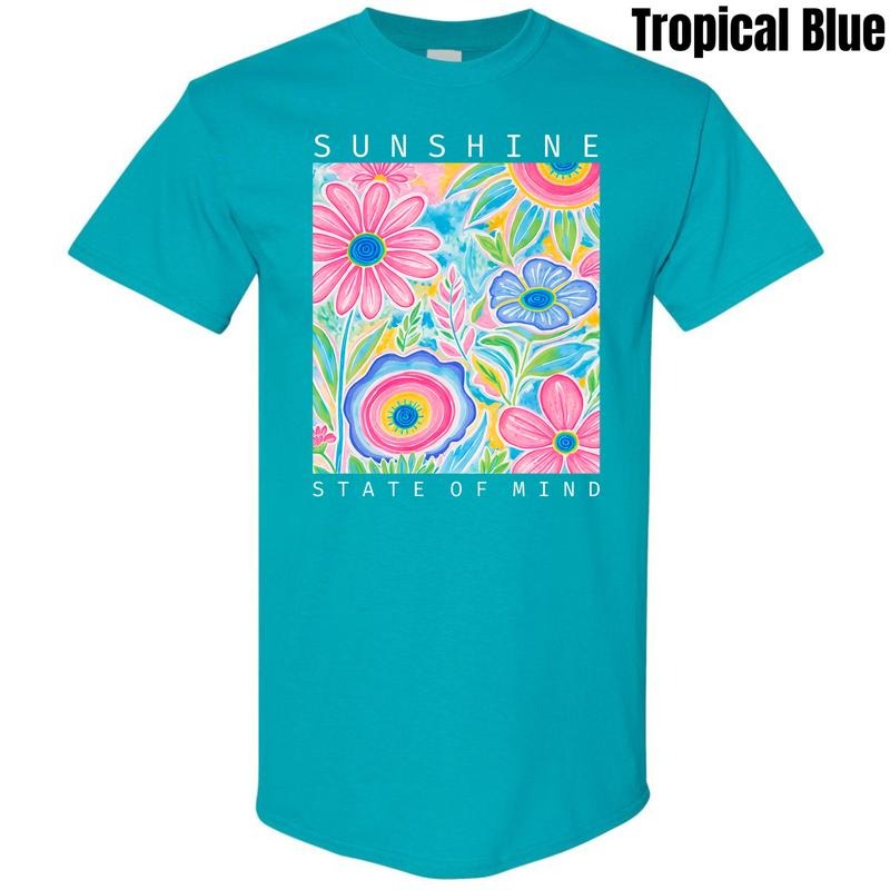 Sunshine State Of Mind Gildan Short Sleeve T-Shirt 'NLB' Hoodie, Sweatshirt | HypeDripTees.com