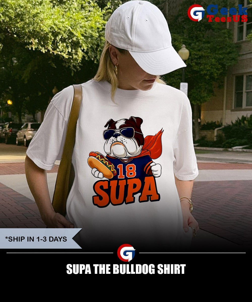 Supa the Bulldog shirt