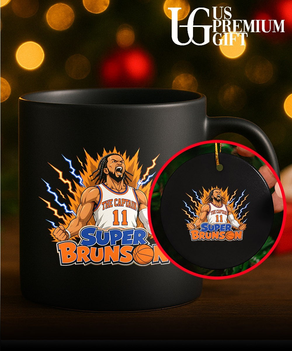 Super Brunson Super Saiyan x Jalen Brunson NY Knicks funny shirt