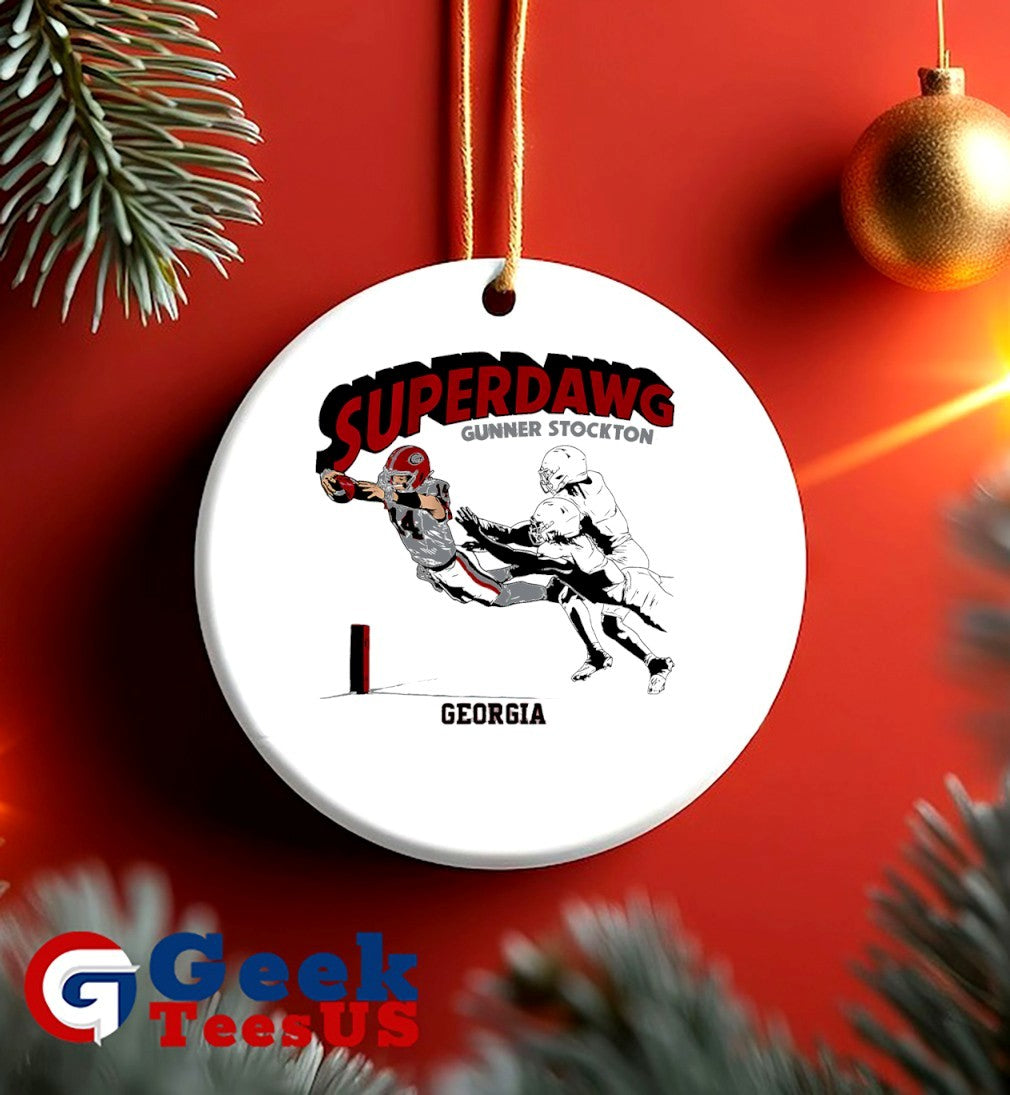SuperDawg Gunner Stockton Georgia Bulldogs football shirt