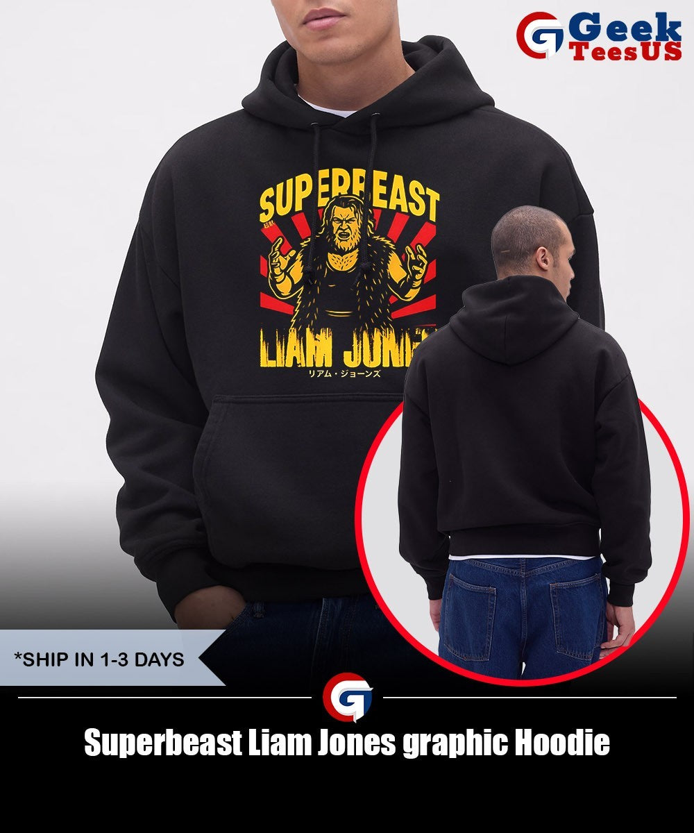 Superbeast Liam Jones graphic shirt
