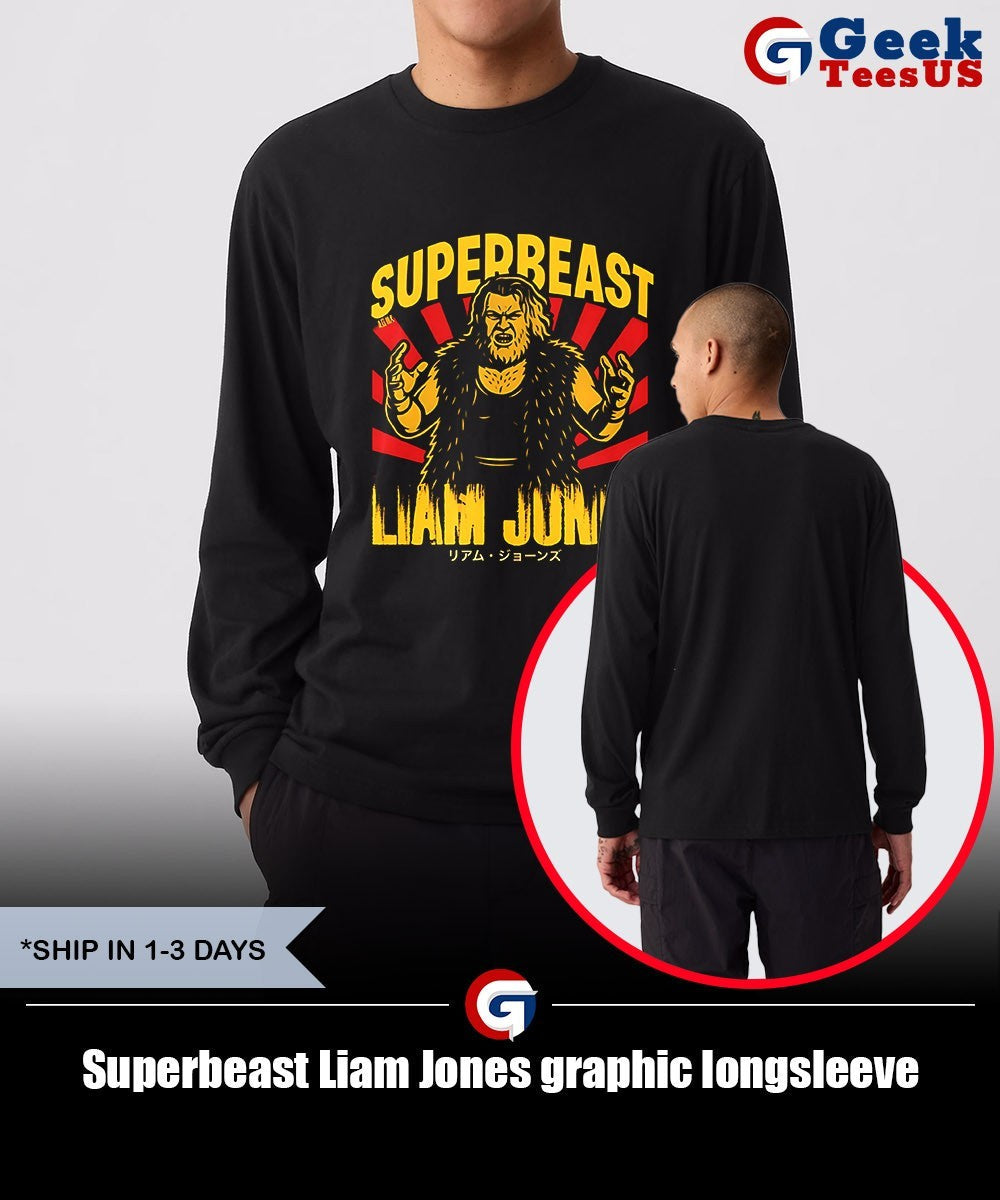 Superbeast Liam Jones graphic shirt