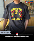 Superbeast Liam Jones graphic shirt