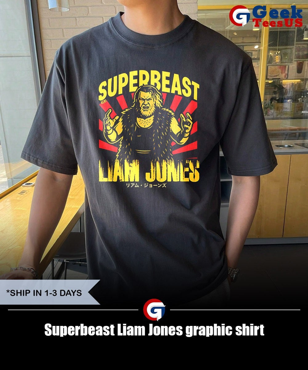 Superbeast Liam Jones graphic shirt