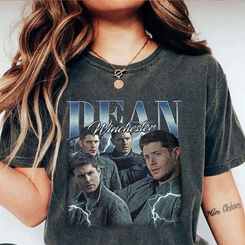 Supernatural Dean Winchester T-Shirt Hoodie, Sweatshirt | HypeDripTees.com