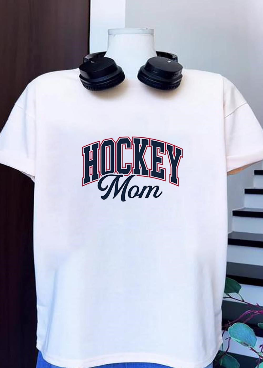 Support Your Athlete Hockey Mom Apparel Hockey Mom T-Shirt