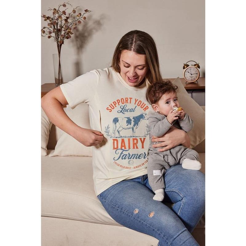 Support Your Local Farmer Nursing T-shirt Hoodie, Sweatshirt | HypeDripTees.com