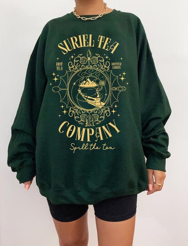 Suriel Tea Co Shirt, Acotar Shirt, Bookish Shirt, a Court of Thorns and Roses Shirt, Velaris Shirt, Spill the Tea, Book...