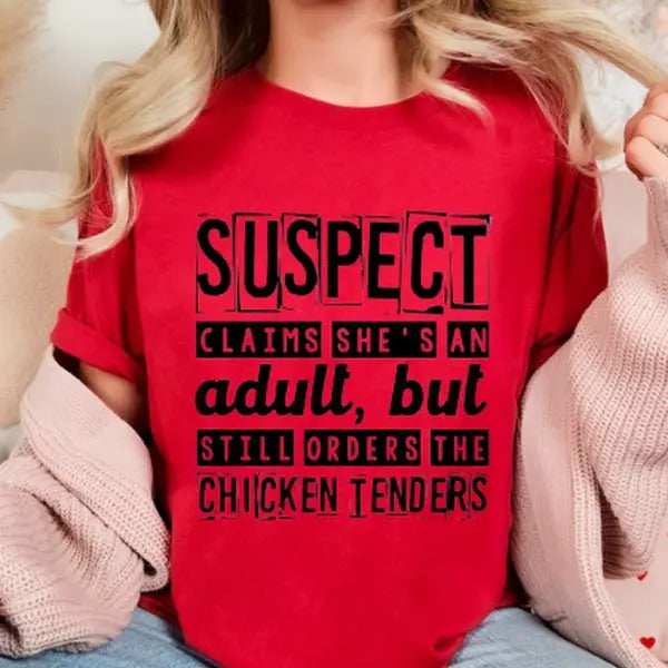 Suspect Claims Funny Unisex Softstyle T-shirt Hoodie, Sweatshirt | HypeDripTees.com