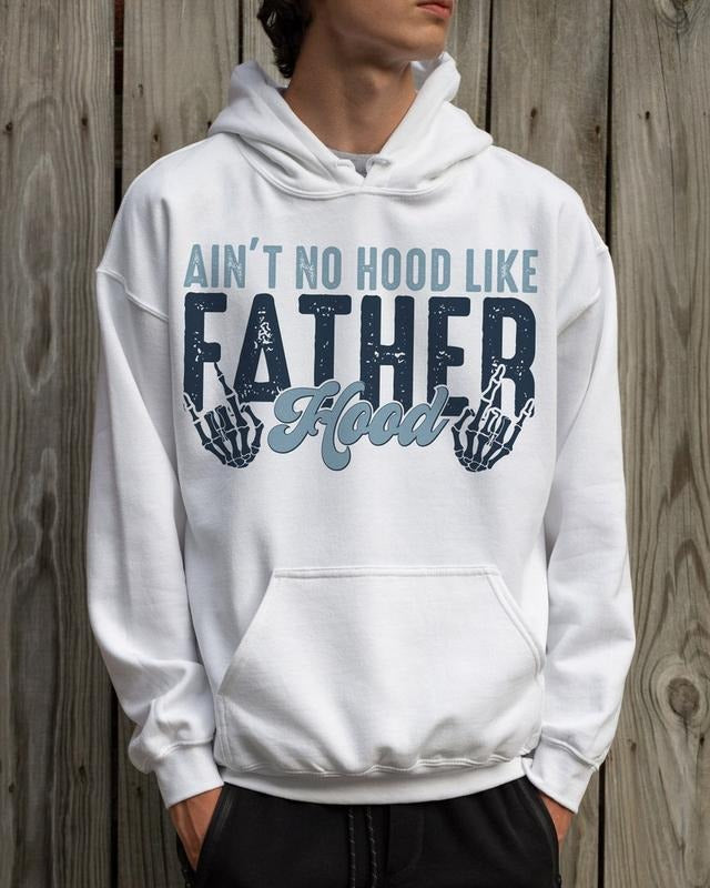 Ain't No Hood like Fatherhood Shirt/T-shirt/Hoodie/Sweater,Rocker Dad,Skull Shirt/T-shirt/Hoodie/Sweater Fathers Day Beer...