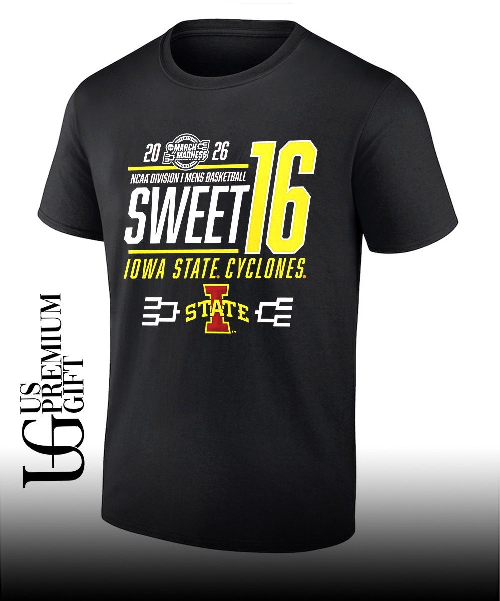 Sweet 16 Bound Iowa State Cyclones 2026 NCAA Men’s basketball March Madness shirt