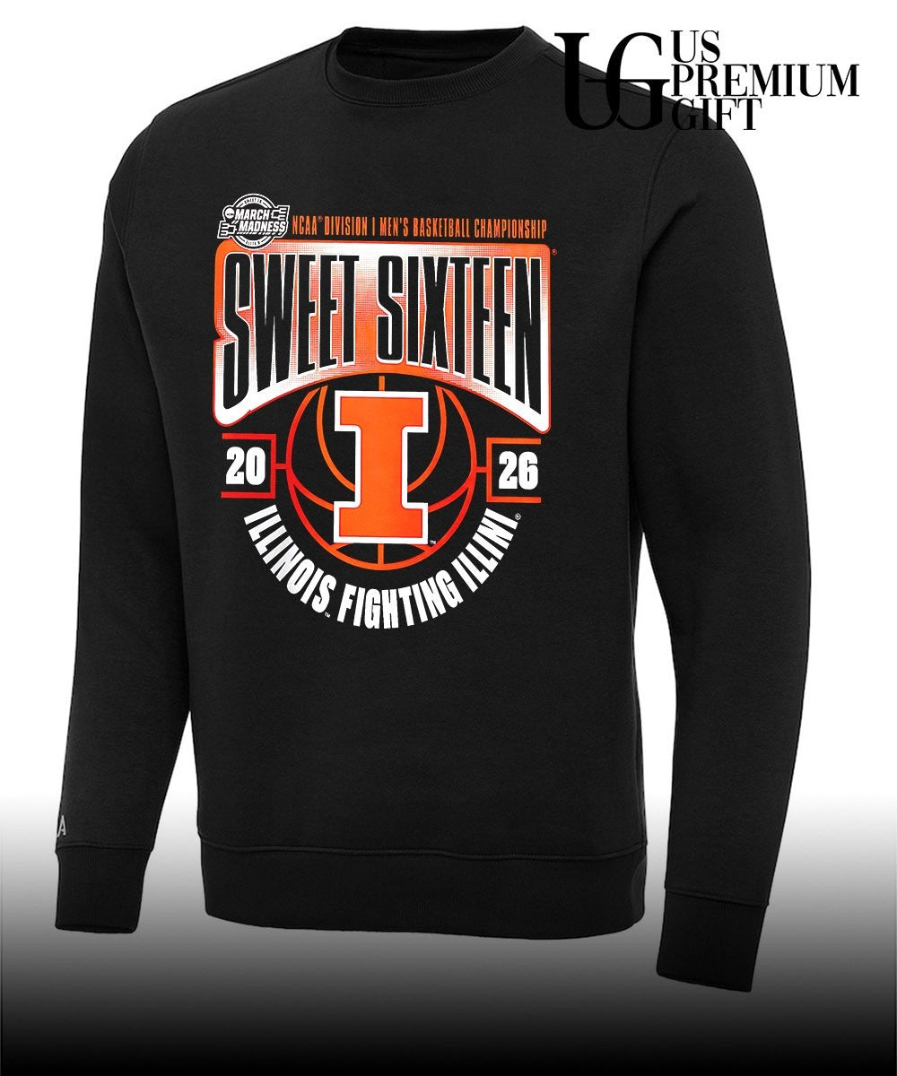 Sweet 16 Illinois Fighting Illini 2026 NCAA Men’s Basketball Tournament March Madness shirt