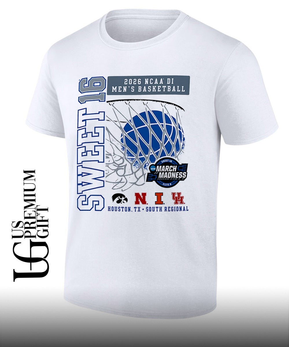 Sweet 16 NCAA D1 Men’s basketball 2026 March Madness Houston TX South Regional shirt