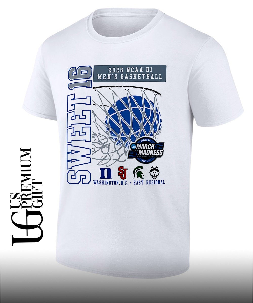 Sweet 16 NCAA D1 Men’s basketball 2026 March Madness Washington DC East Regional shirt