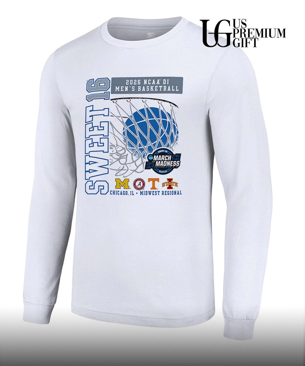 Sweet 16 NCAA D1 Men’s basketball 2026 March Madness shirt