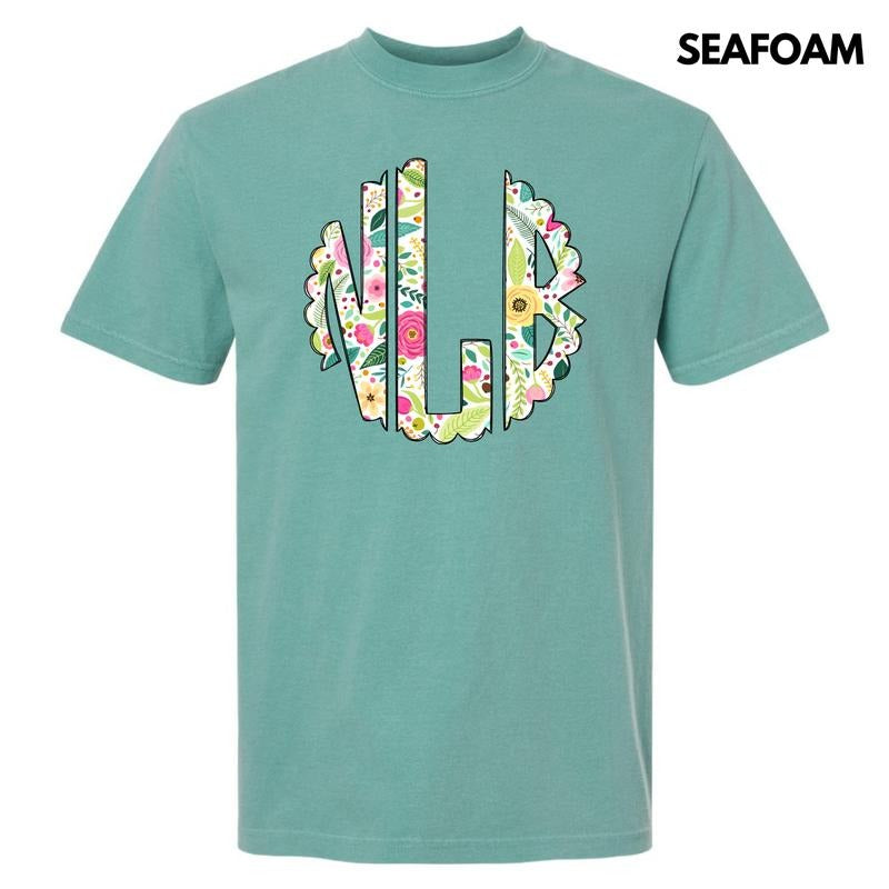 Sweet As Can Be Monogram Comfort Colors T-Shirt 'NLB' Hoodie, Sweatshirt | HypeDripTees.com