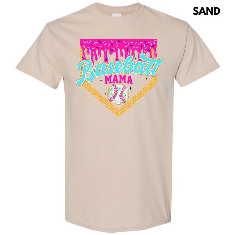 Sweet Baseball Mama Gildan Short Sleeve T-Shirt 'NLB' Hoodie, Sweatshirt | HypeDripTees.com