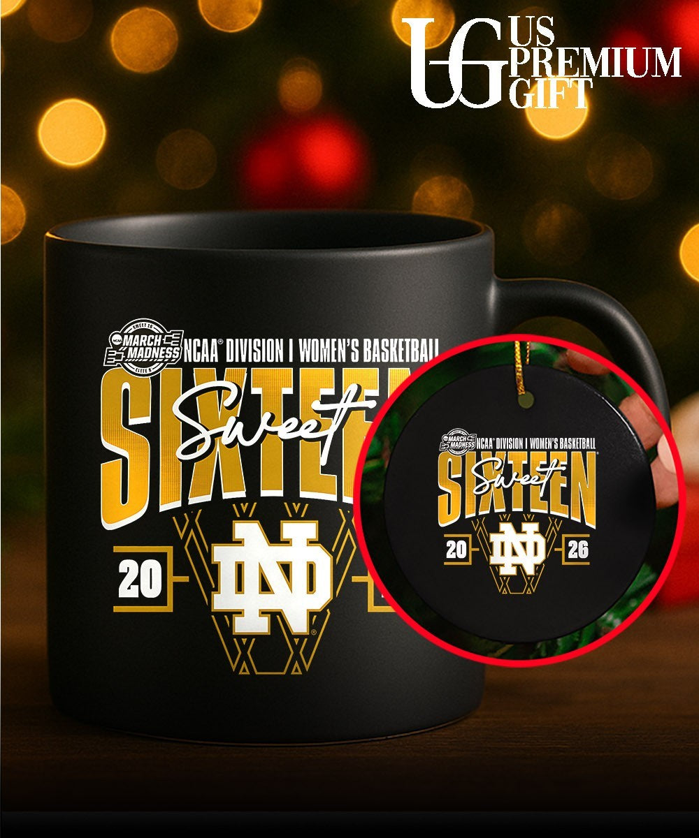Sweet Sixteen Notre Dame Fighting Irish 2026 NCAA Women’s Basketball Tournament March Madness shirt