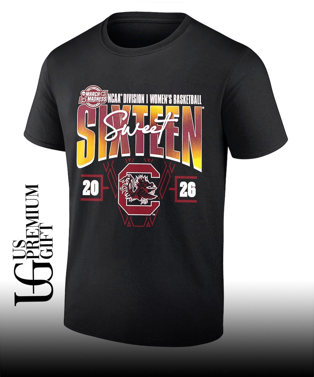 Sweet Sixteen South Carolina Gamecocks 2026 NCAA Women’s Basketball Tournament March Madness shirt