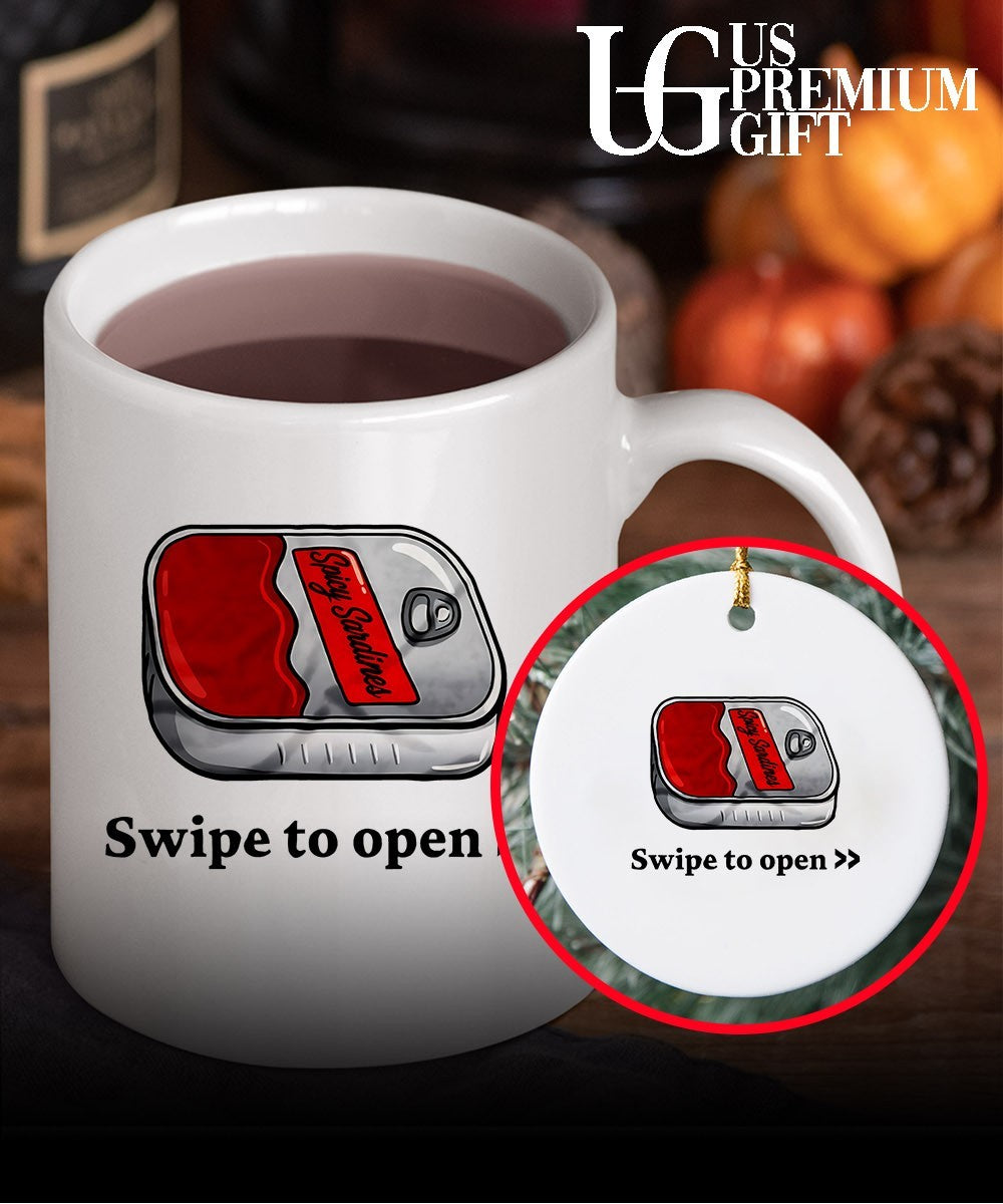 Swipe to open spicy Sardines Can shirt