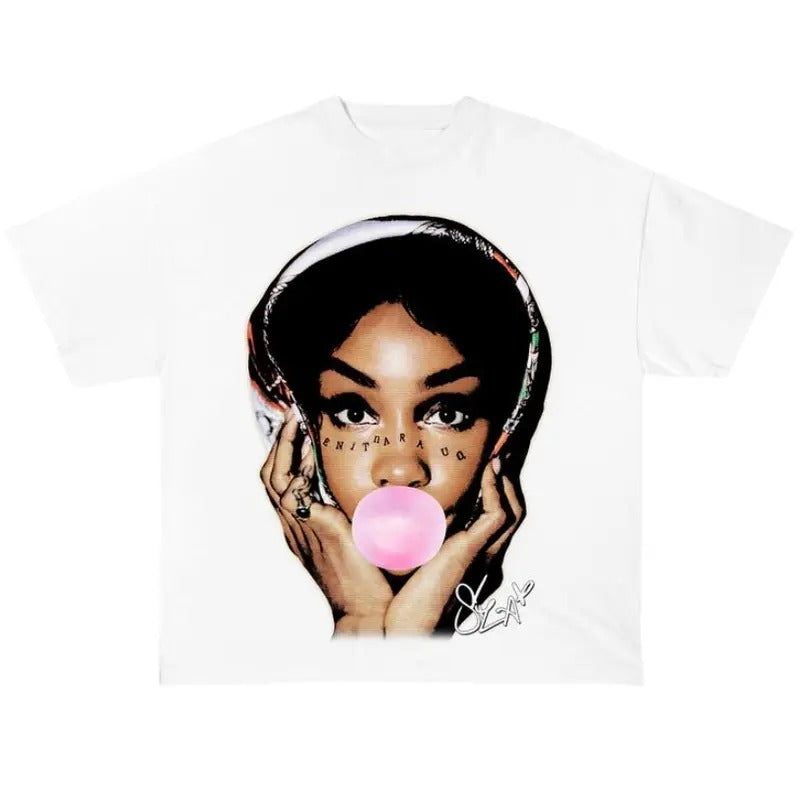 Sza shirt, SZA Bubble Gum Shirt Graphic Tee Hoodie, Sweatshirt | HypeDripTees.com