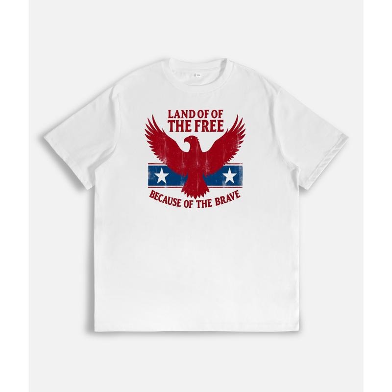 T - Shirt with Patriotic Eagle Design: Celebrating Freedom and Bravery style 02 Hoodie, Sweatshirt | HypeDripTees.com