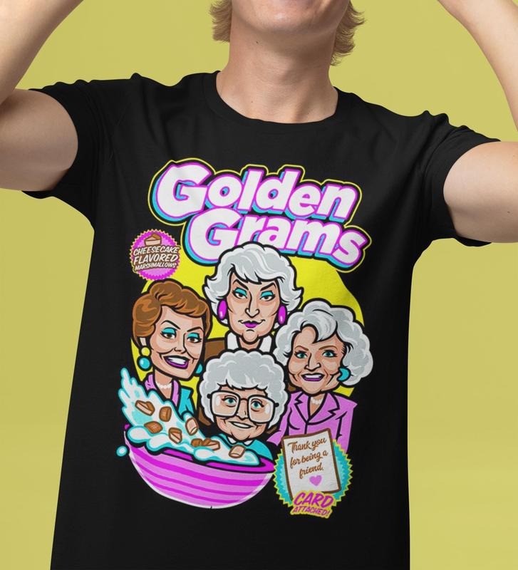 T-Shirt Golden Grams Golden Girls TV Show Graphic Tee Hoodie, Sweatshirt | HypeDripTees.com