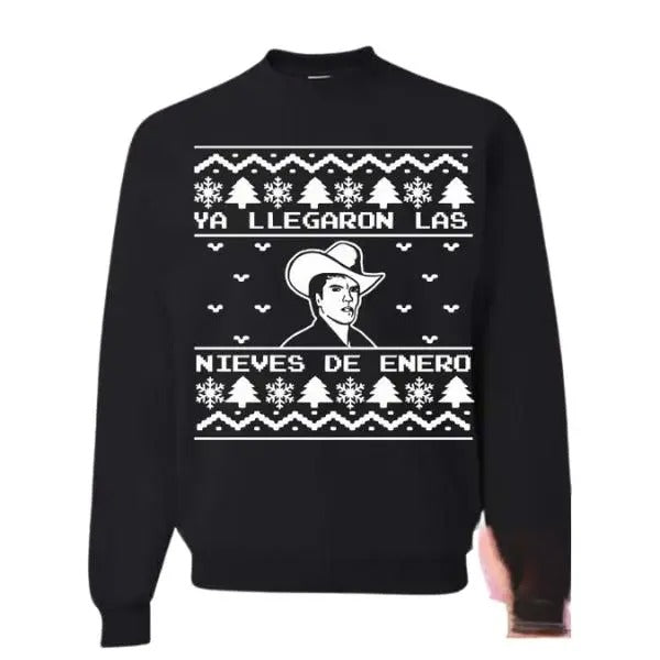 Chalino RED Sweatshirt, Ugly Christmas Crewneck Hoodie/Sweatshirt/T-Shirt, For Men, For Women