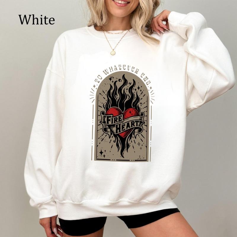 Throne of Glass Fireheart Shirt Throne Of Glass Crewneck Sweatshirt/T-Shirt, For Men, For Women, Unisex Style, 100%...