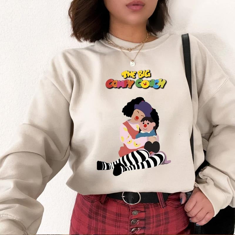 Big Comfy Couch Sweatshirt/T-Shirt Hoodie | HypeDripTees.com