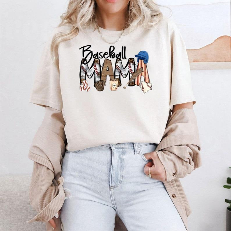 T-ball Mama Mom, Baseball Mom Shirt, Baseball Shirt For Women, Sports Mom Shirt Hoodie, Sweatshirt | HypeDripTees.com