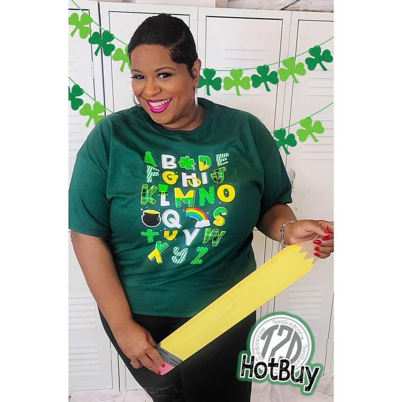 T2D Alphabet St Patrick's Day T-Shirt Hoodie, Sweatshirt | HypeDripTees.com