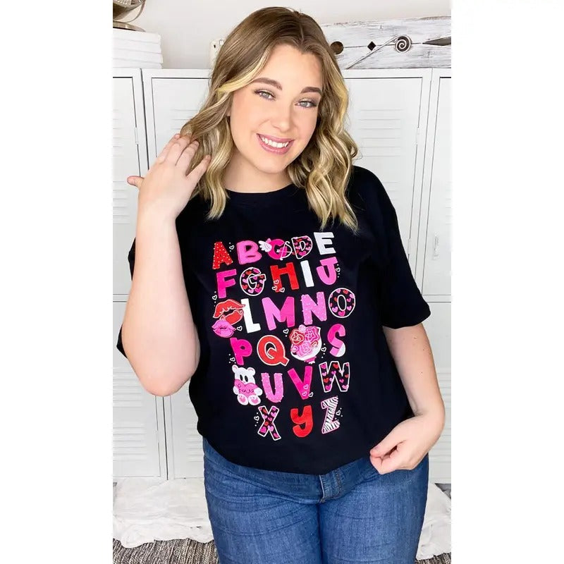 T2D Alphabet Valentine T-Shirt Hoodie, Sweatshirt | HypeDripTees.com